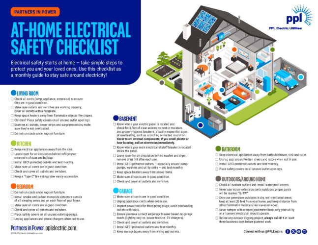 PPL shares tips during National Electricity Safety Month